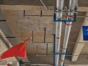 磴口管廊支架的安装方法